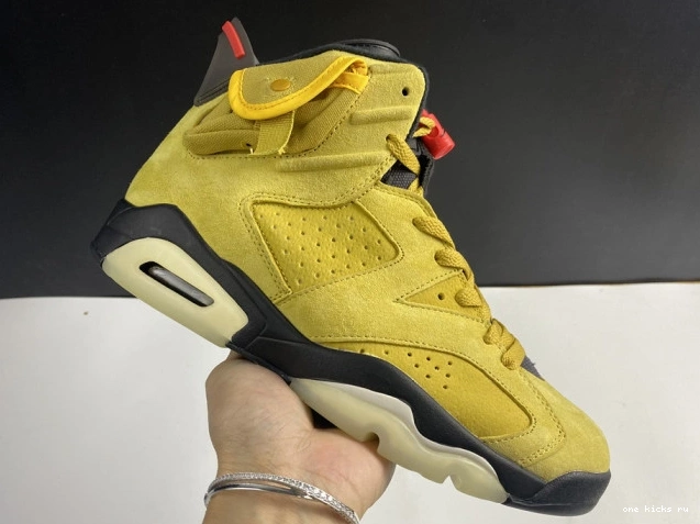 Chep Onekick CN1084-300 6 X JORDAN TRAVIS SCOTT YELLOW AIR 0811